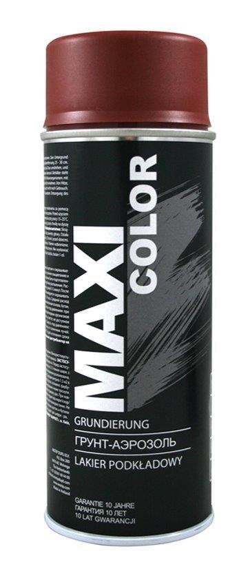 Purškiamas akrilinis gruntas MAXI COLOR, rudos sp., 400 ml