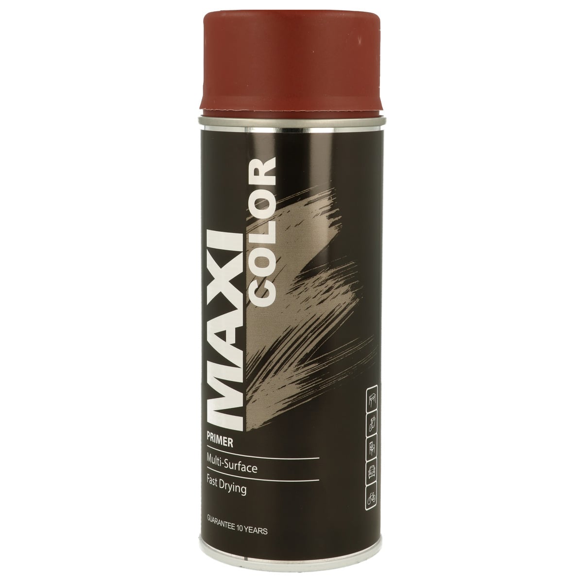Purškiamas akrilinis gruntas MAXI COLOR, rudos sp., 400 ml-0