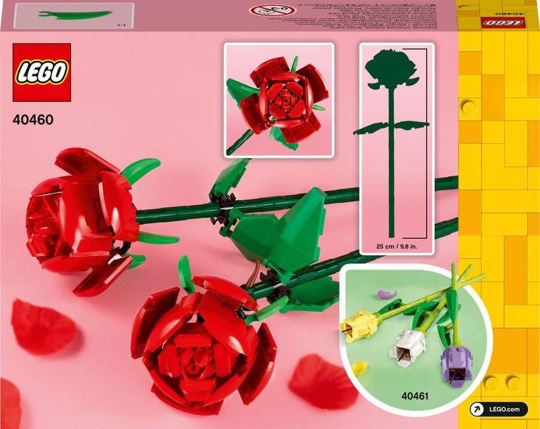 Konstruktorius LEGO Botanicals Roses 40460 - 2