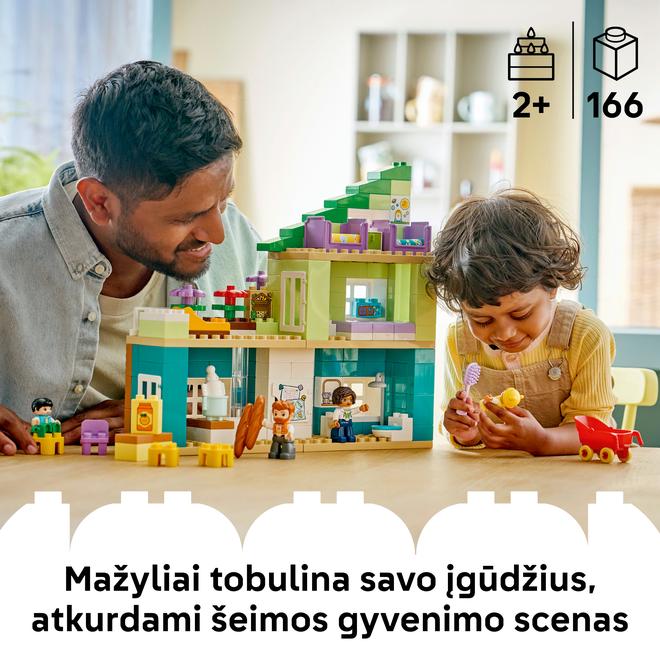 Konstruktorius LEGO 3 In 1 Modern Family House With Figures 10470 - 4