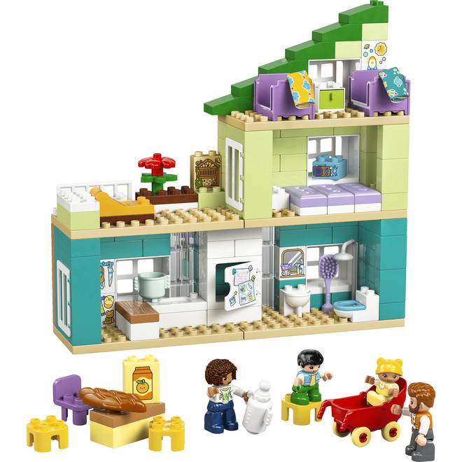 Konstruktorius LEGO 3 In 1 Modern Family House With Figures 10470 - 3