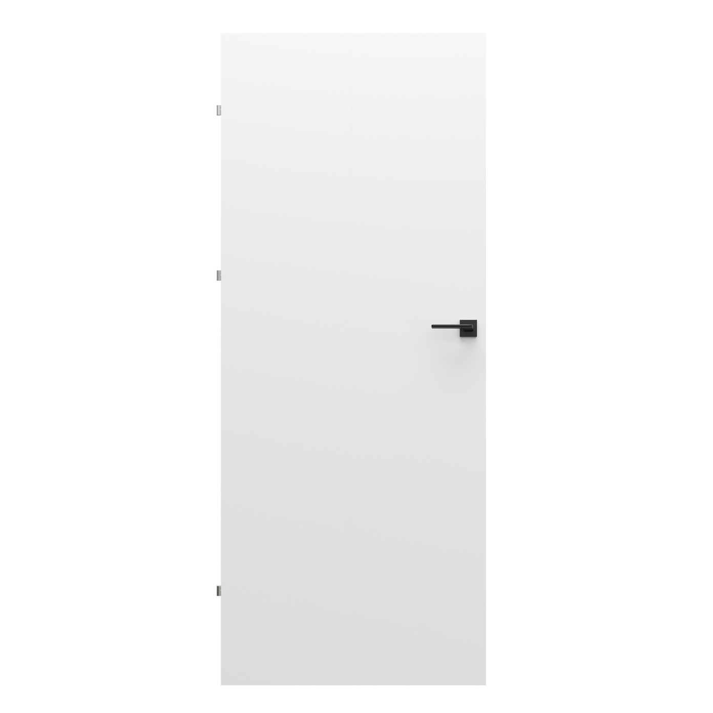 Vidaus durų varčia Trim Soft P, baltos sp., 844 x 2030 x 40 mm, kairė-0