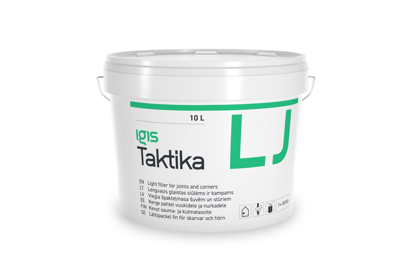 Glaistas siūlėms ir kampams TAKTIKA LJ, 10l-0