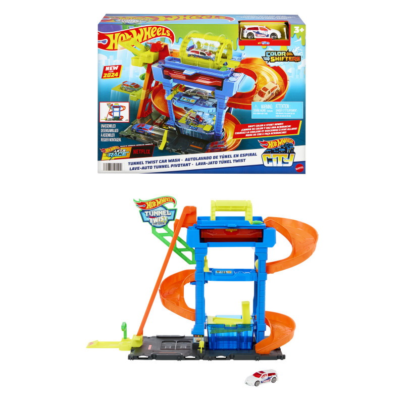 Rinkinys HOT WHEELS TUNELINĖ AUTOPLOVYKLA-0
