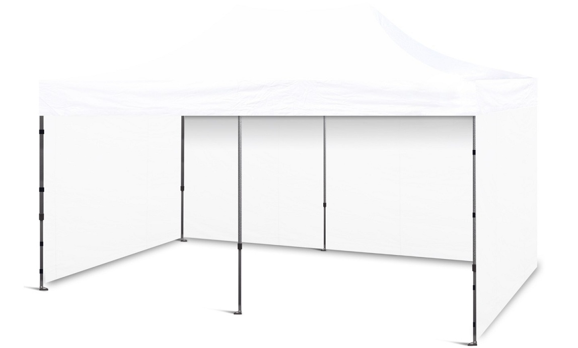 Lauko pavėsinė, 600 x 300 cm, balta-0