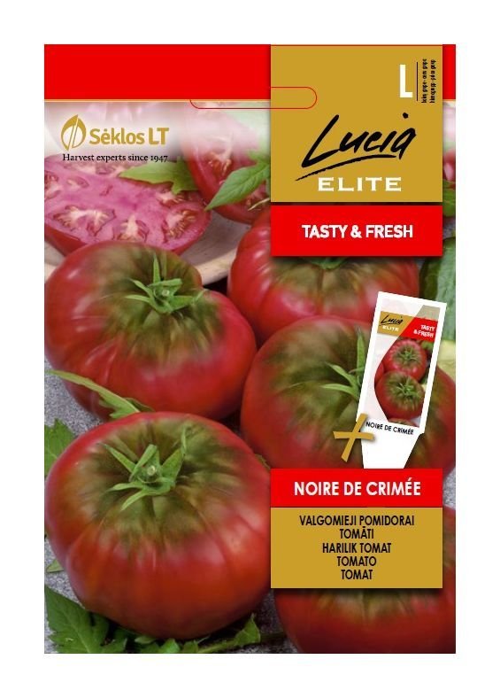 Valgomųjų pomidorų NOIRE DE CRIMÉE sėklos, 0,1 g