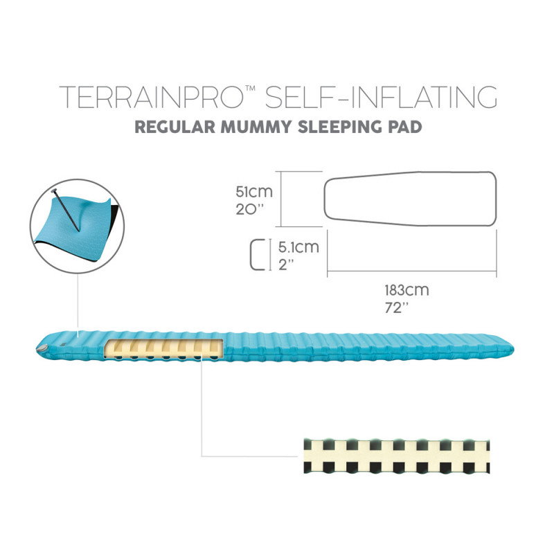 Miegmaišis BESTWAY Terrainpro 5, 183 x 51 x 5,1 cm - 3