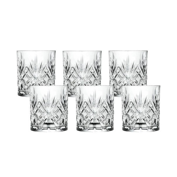 Krištolinės viskio stiklinės RCR MELODIA OF TUMBLERS, 6 vnt.-1