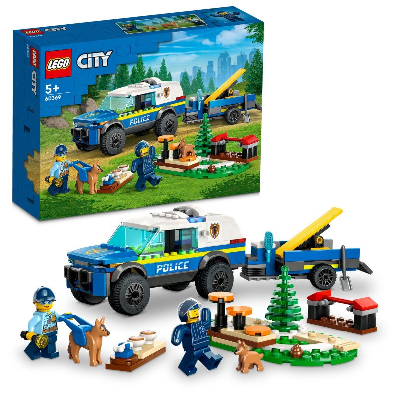 Konstruktorius LEGO CITY MOBILE POLICE DOG TRAINING - 3