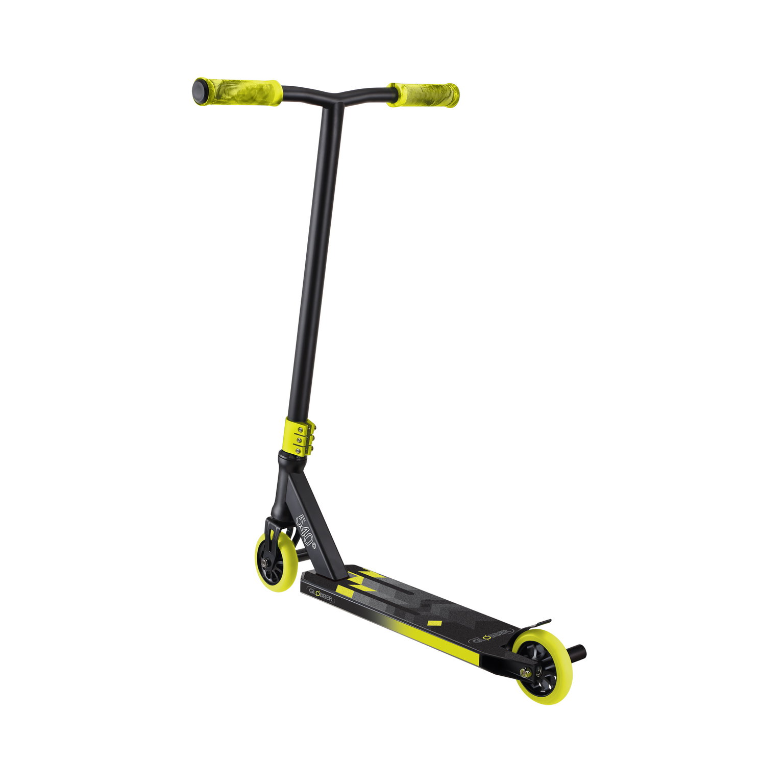 Vaikiškas paspirtukas Globber Stunt GS 540, juodas/geltonas-1