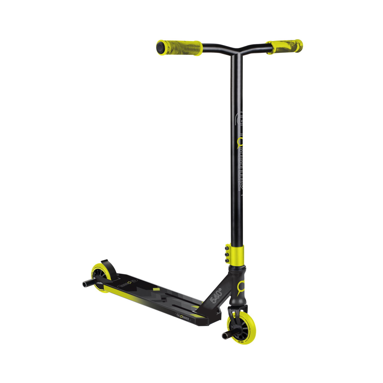 Vaikiškas paspirtukas Globber Stunt GS 540, juodas/geltonas-0