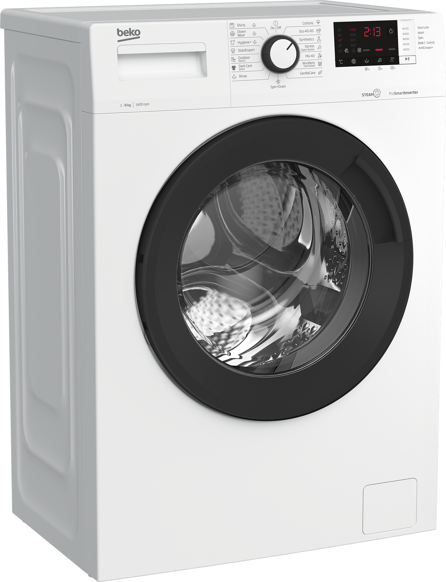 Skalbyklė Beko WUE8712XAW, 8 kg-1