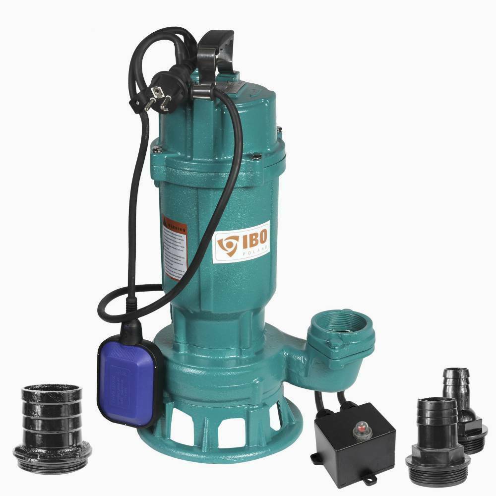 Fekalinis siurblys su smulkintuvu IBO Furiatka 1500, 18 m-400l/min-1500 W-0