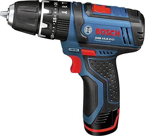Akumuliatorinis smūginis gręžtuvas-suktuvas BOSCH PRO GSB 12V-15 (2x2.0Ah akum.)-1