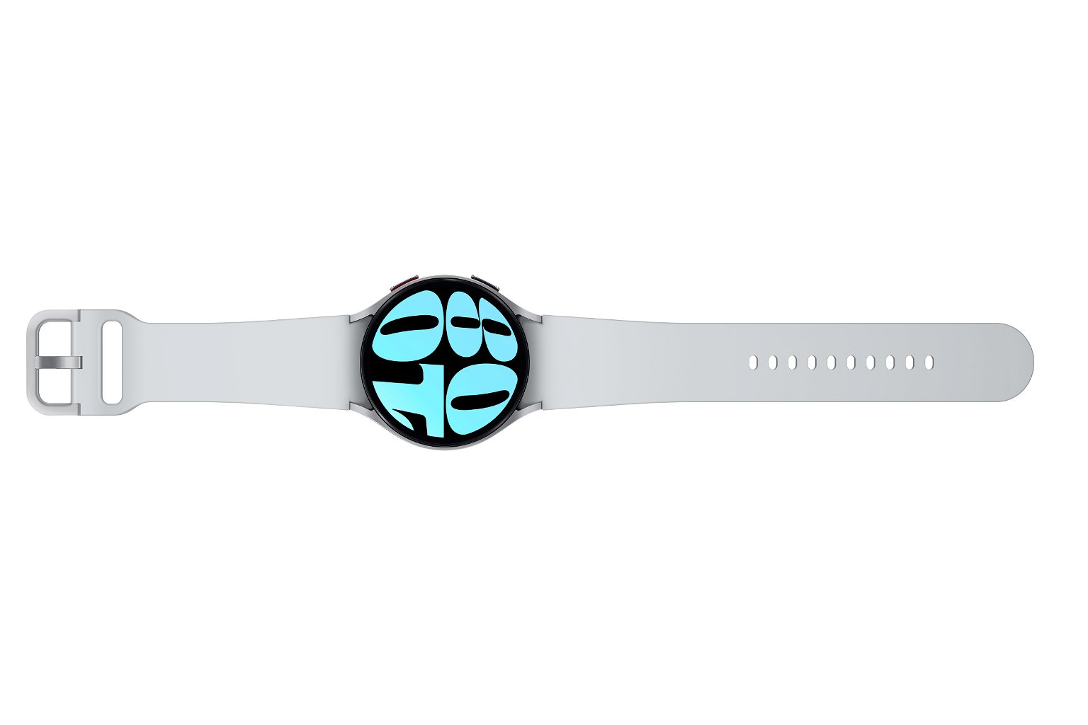 Išmanusis laikrodis Samsung Galaxy Watch 6 44mm LTE, sidabro sp. - 5