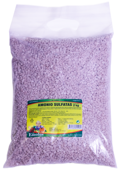 Amonio sulfatas EMOLUS, 2 kg