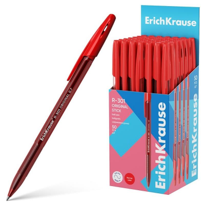 Tušinukas ERICHKRAUSE R-301 Original Stick, raudonos sp., 1 mm-0