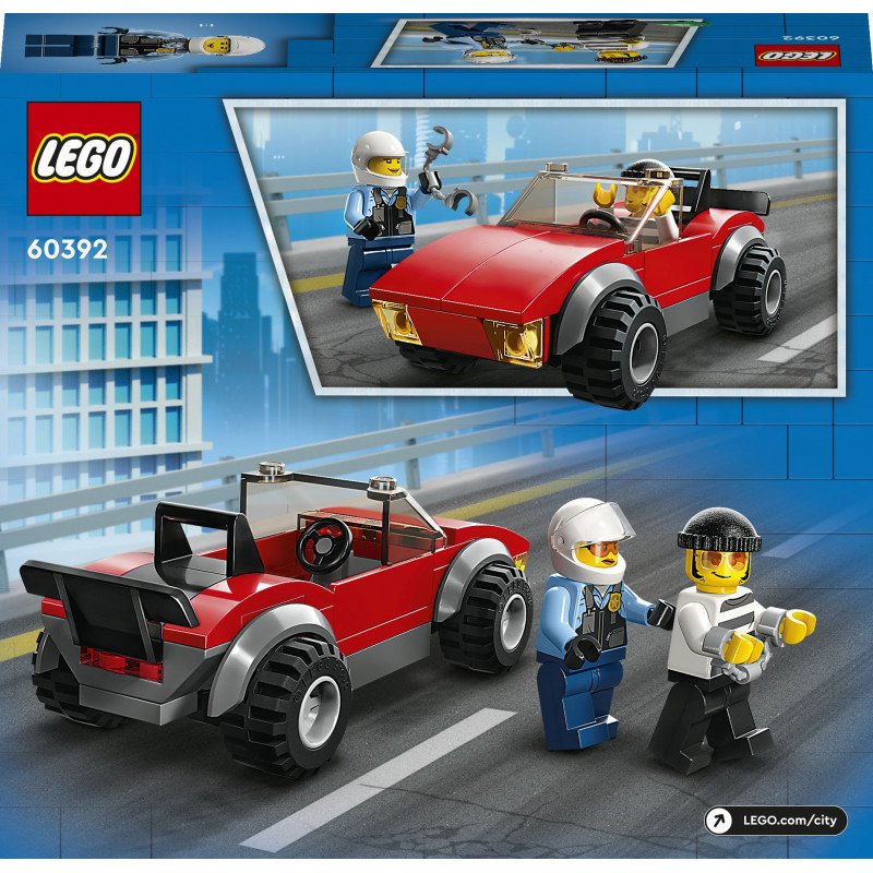 Konstruktorius LEGO CITY POLICE BIKE CAR CHASE - 2