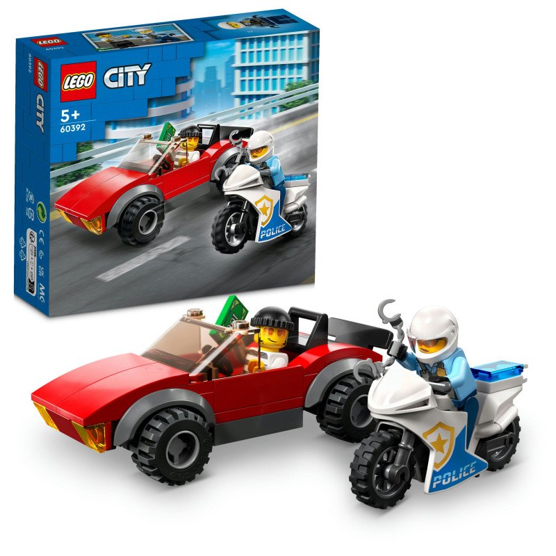 Konstruktorius LEGO CITY POLICE BIKE CAR CHASE - 3