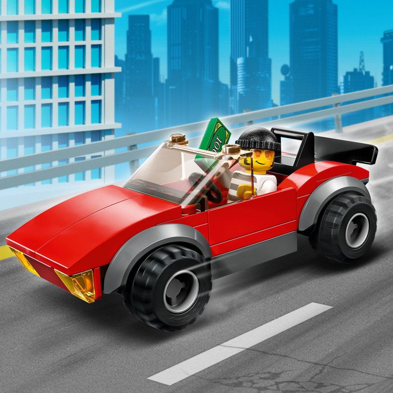 Konstruktorius LEGO CITY POLICE BIKE CAR CHASE - 6