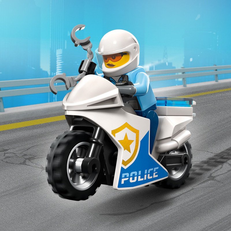 Konstruktorius LEGO CITY POLICE BIKE CAR CHASE - 5
