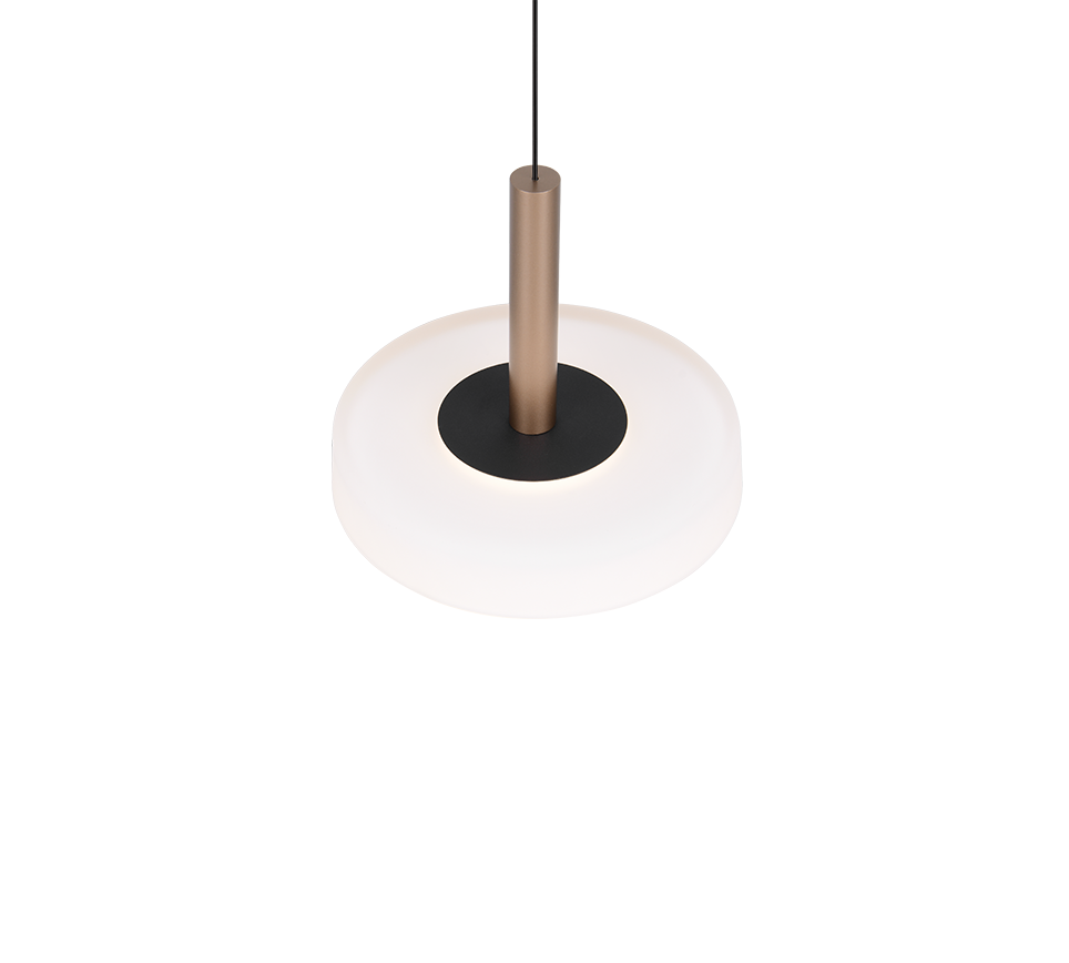 Lubinis LED šviestuvas TRIO CELESTE 10W 3000K 1100lm aukščio reguliavimas Ø22x200cm - 4