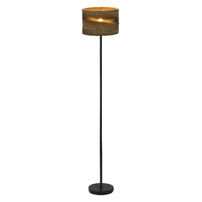 Toršeras OSRAM DECOR CARDBOARD CYLINDER 1xE27 15W kartonas rudos spØ30x160cm-1