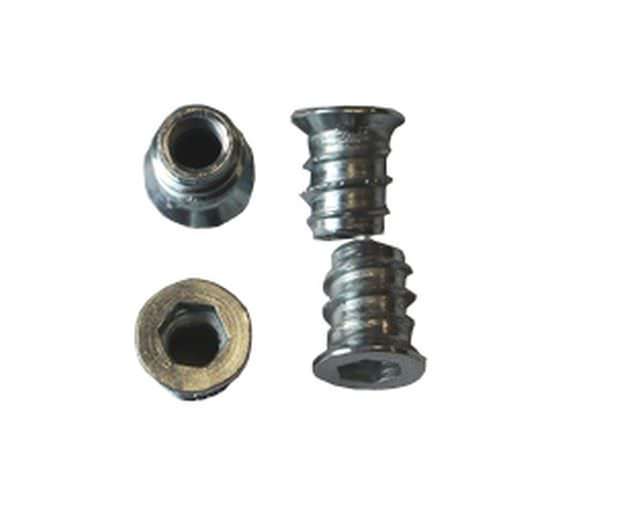 Veržlė, įsukama, M6 x 13 mm, 4 vnt.-0