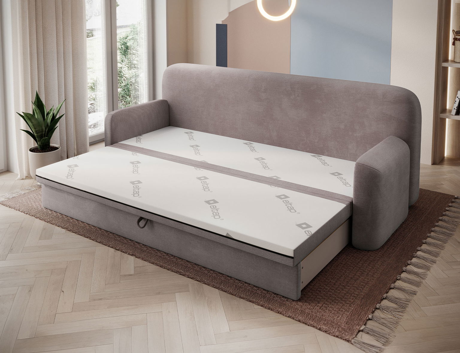 Sofa Elioss Tabbris, ruda - 7