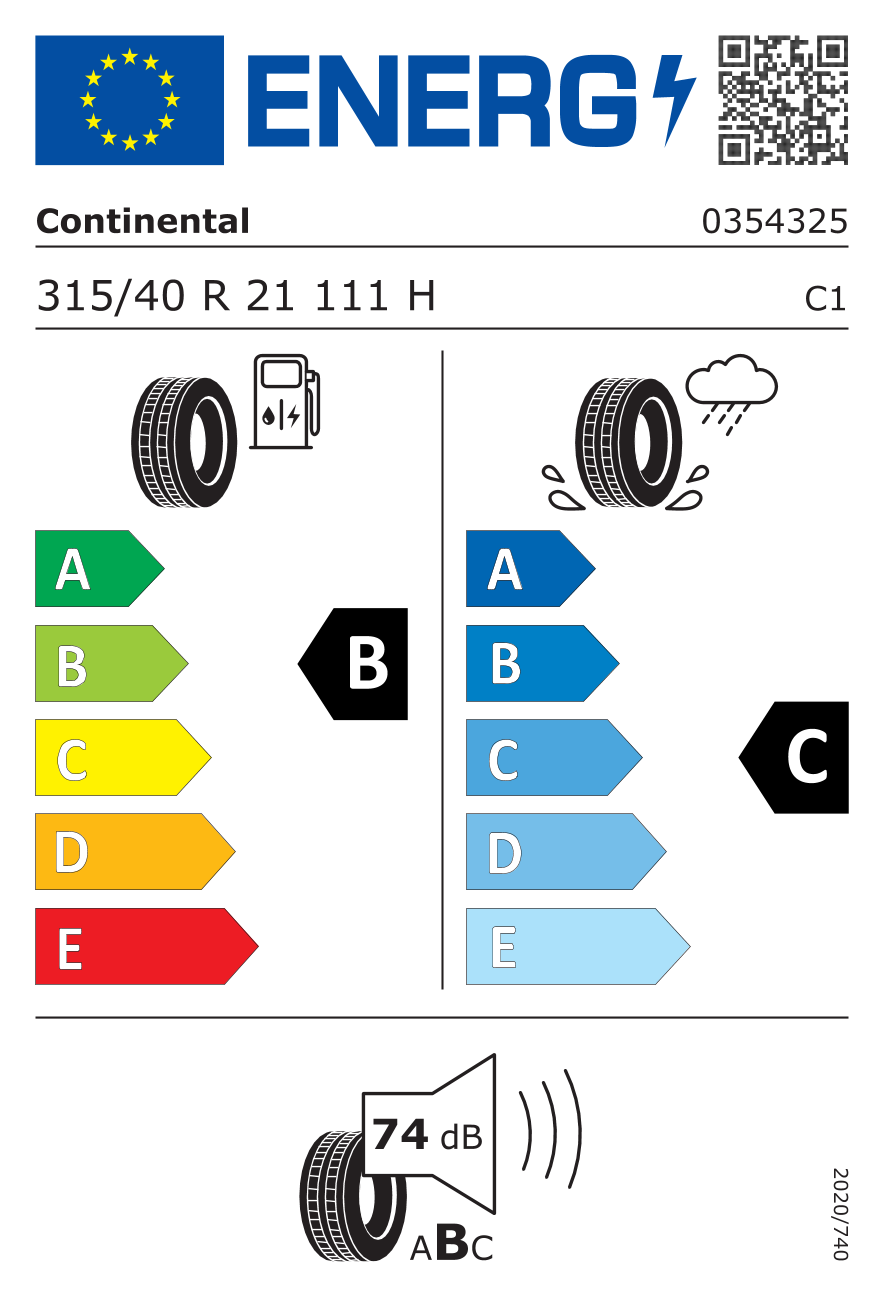 Continental ContiCrossContact LX Sport 315/40 R21 111 H - 2