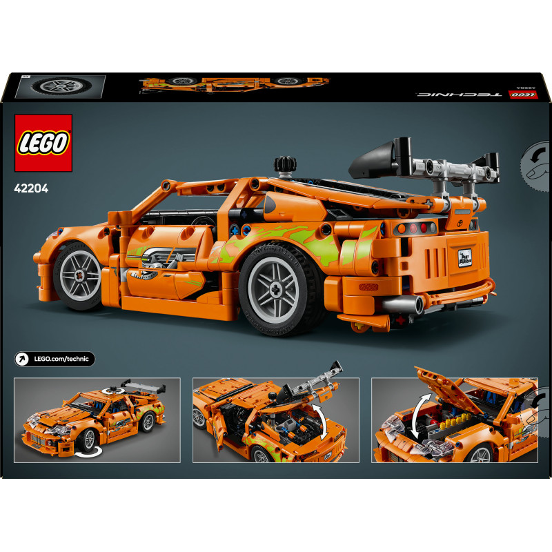 Konstruktorius LEGO TECHNIC Fast and Furious Toyota Supra MK4 - 7