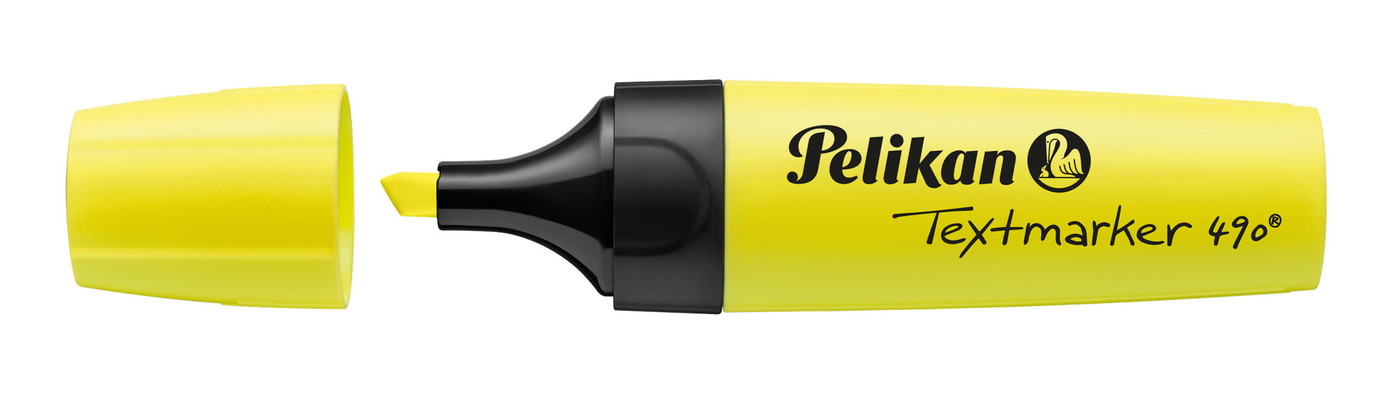 Teksto žymeklis PELIKAN 490, geltonos sp.-0