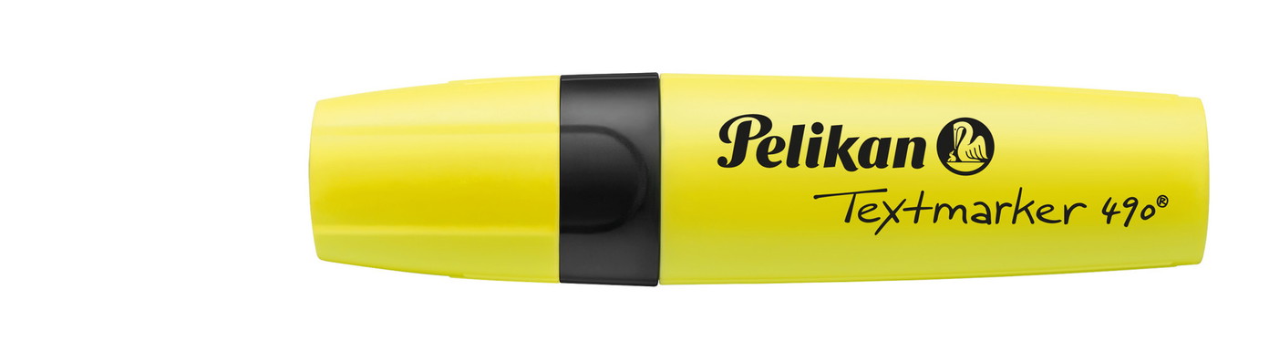 Teksto žymeklis PELIKAN 490, geltonos sp.-1