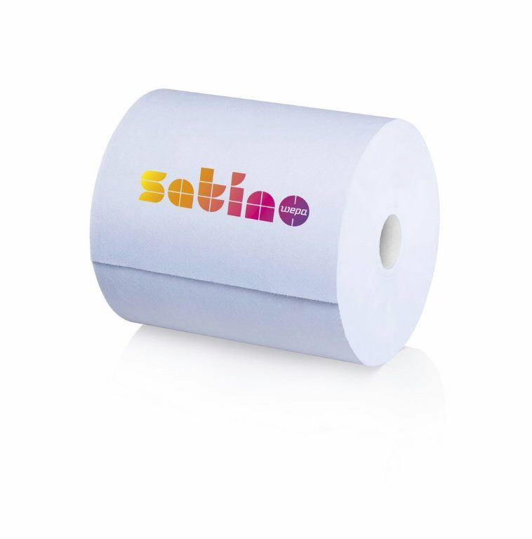 Popierinių šluosčių ritinys Satino by WEPA Comfort, 350 m CR1