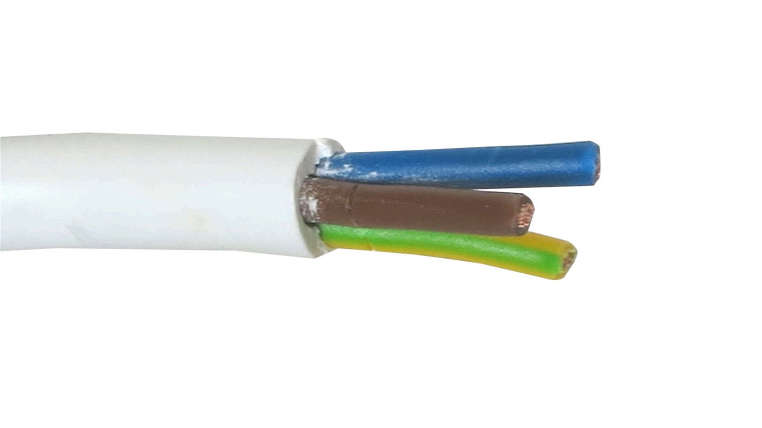 Instaliacinis kabelis BVV-LL, 3 x 1,5 mm2, 25 m
