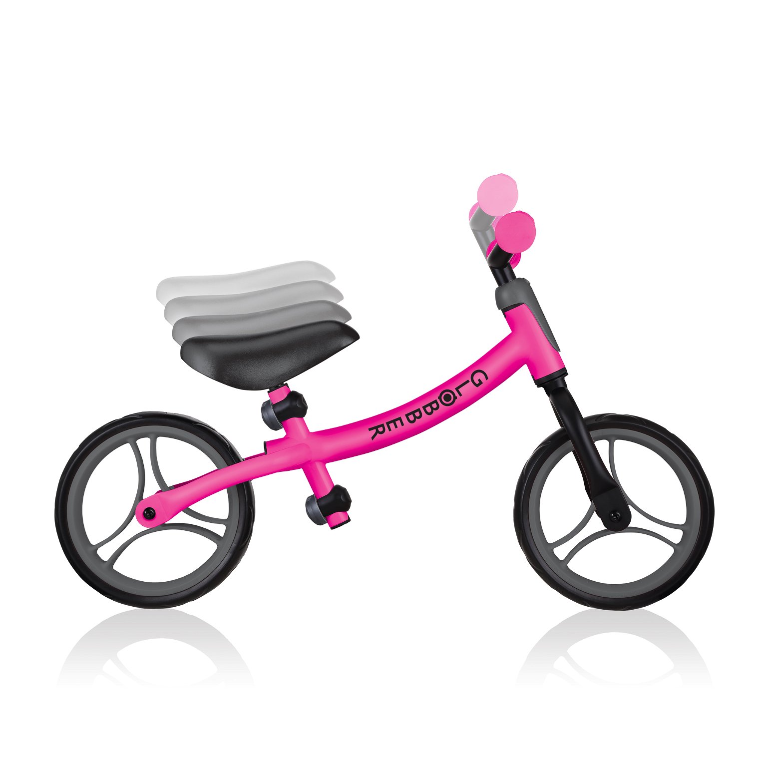 Balansinis dviratis GLOBBER Go Bike, rožinis, 610-210 - 4