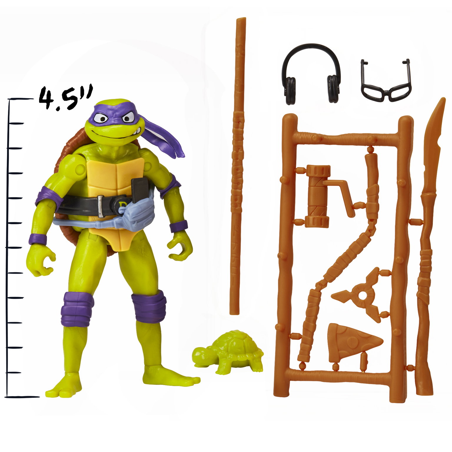 TMNT figūrėlė Donatello, 83282 - 6