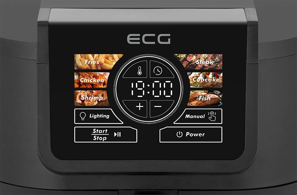 Karšto oro gruzdintuvė ECG AF 8020 Ai Slim Fry, 8 l - 5