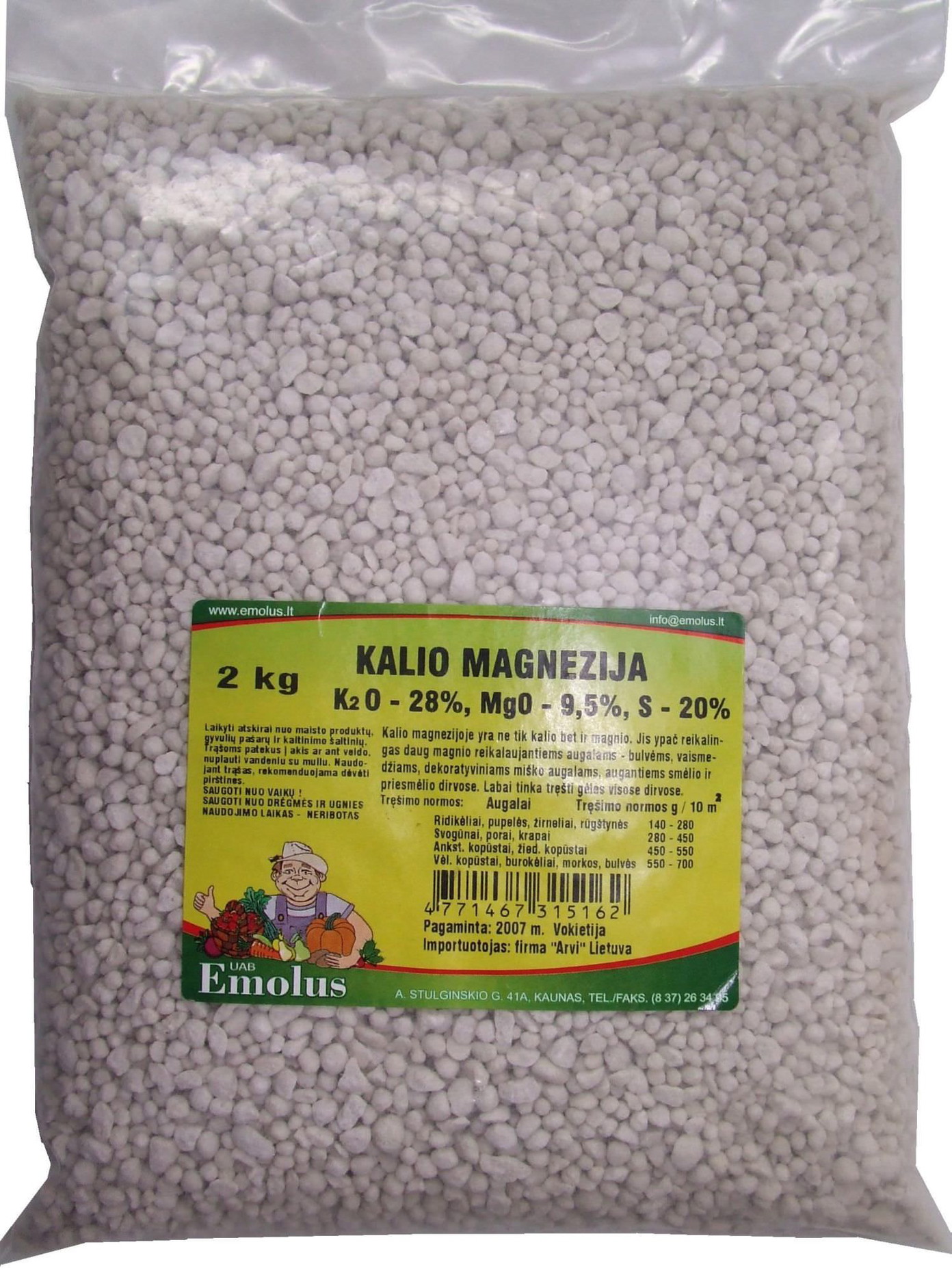 Kalio magnezija, 2 kg-0