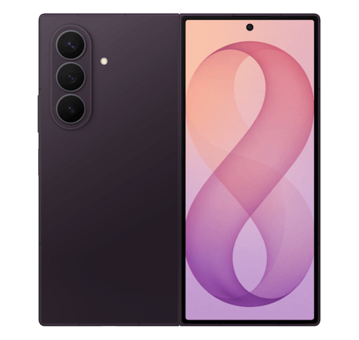 Mobilusis telefonas Samsung Galaxy Fold8 Ultra 5G 256GB, violetinis-1