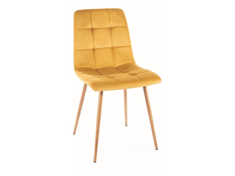 Kėdė MILA D, geltona - 1