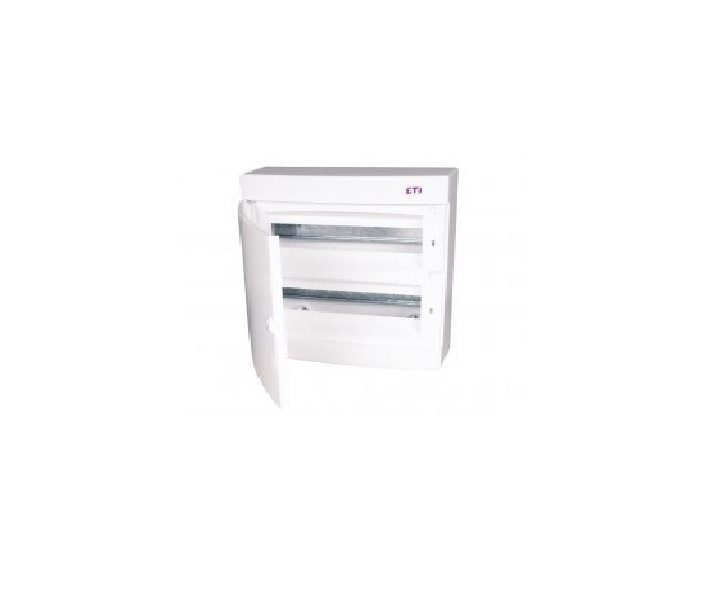 Virštinkinis skydelis ETI, IP40, 24 mod., su baltomis durelėmis, ECT24PO-S-0