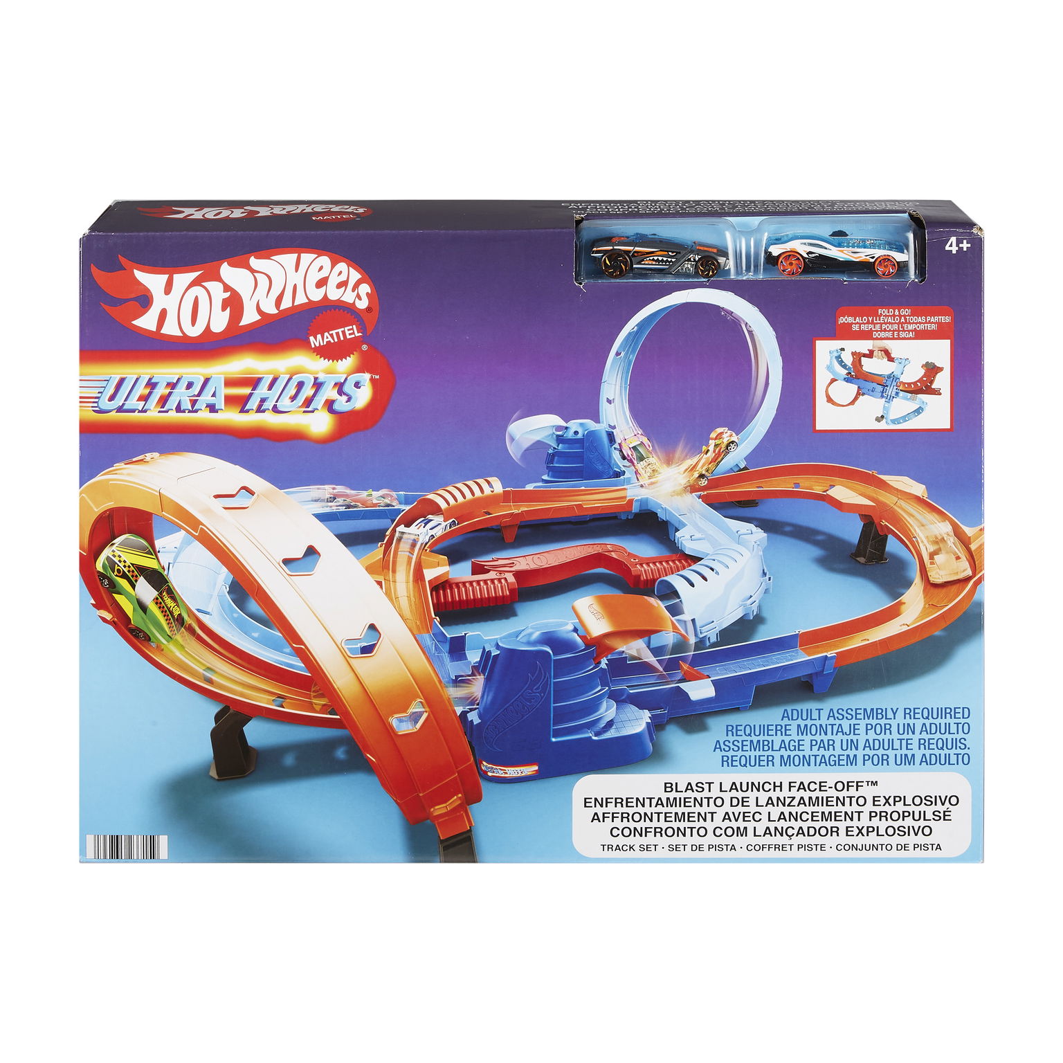Hot Wheels rinkinys Susidurimas kilpose - 1