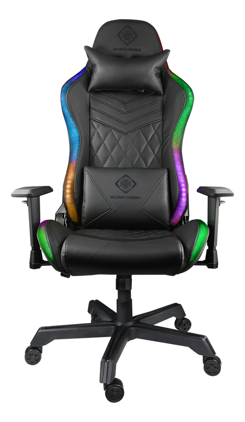Žaidimų kėdė DELTACO GAMING GAM-080, RGB, juoda - 4