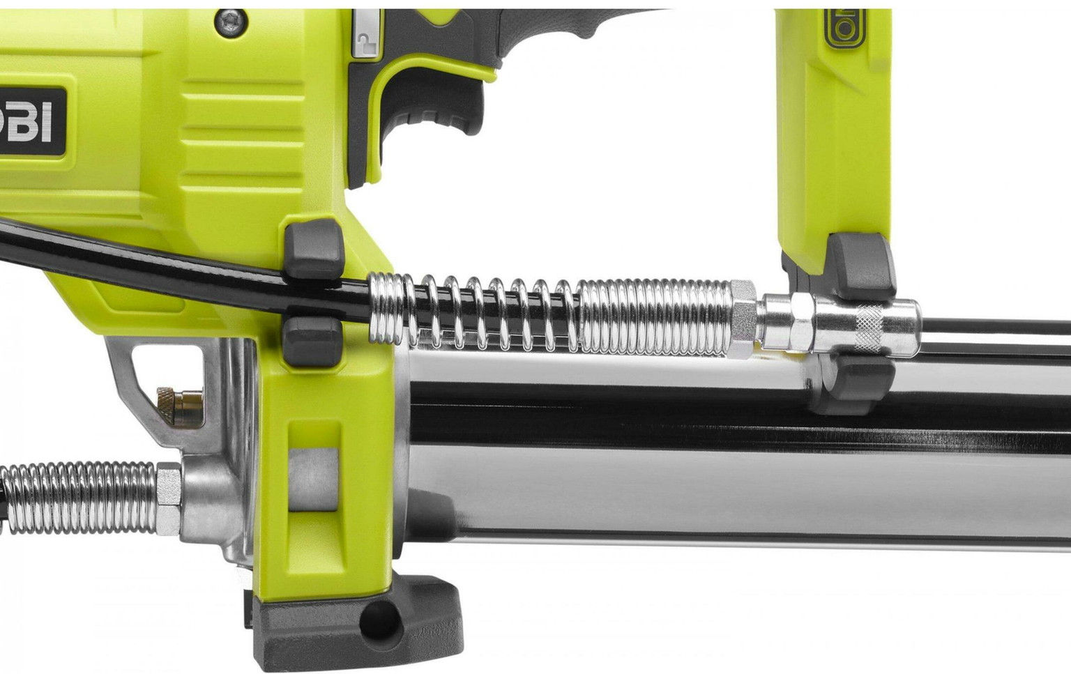 Akumuliatorinis tepalo švirkštas RYOBI R18GG-0, 18V (be akum. ir krov.) - 2