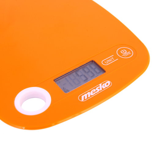 Elektroninės virtuvinės svarstyklės Mesko MS 3159, oranžinės-1