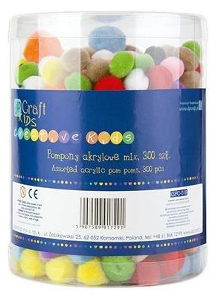 Burbuliukai, akriliniai MIX, 300 vnt.-0