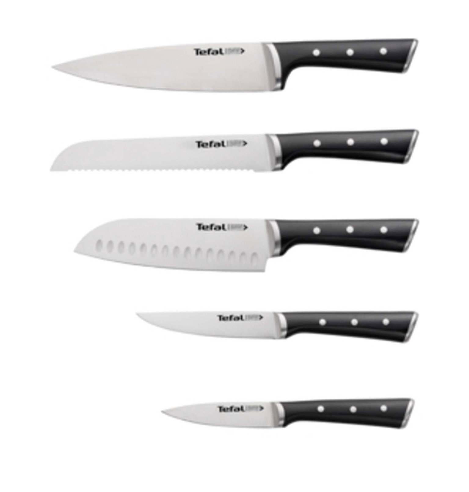 Peilių rinkinys su stovu TEFAL ICE FORCE, 5 vnt - 3