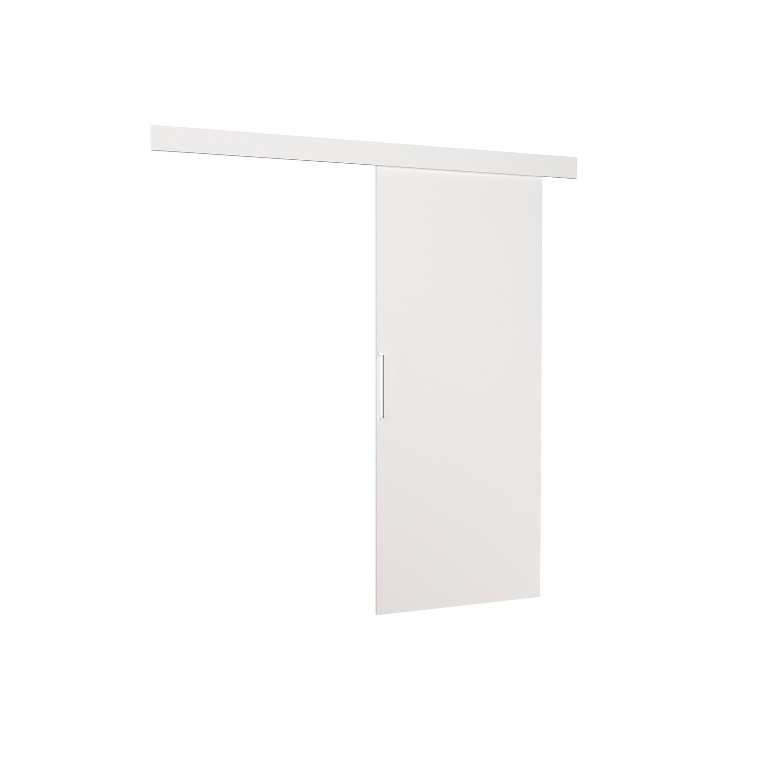 Stumdomos durys DAAN 96, 96 x 205 cm, balta-1