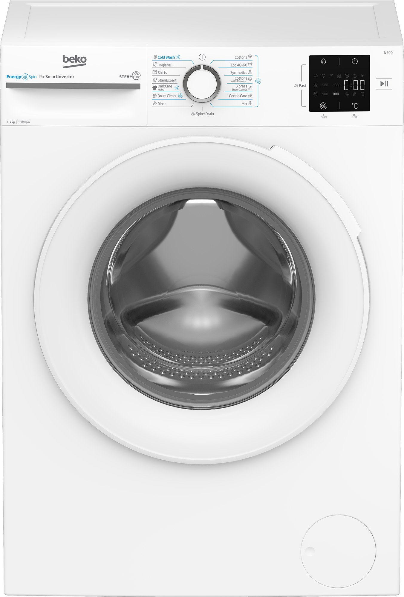 Skalbyklė BEKO BM3WFSU37013WW, 7 kg-0